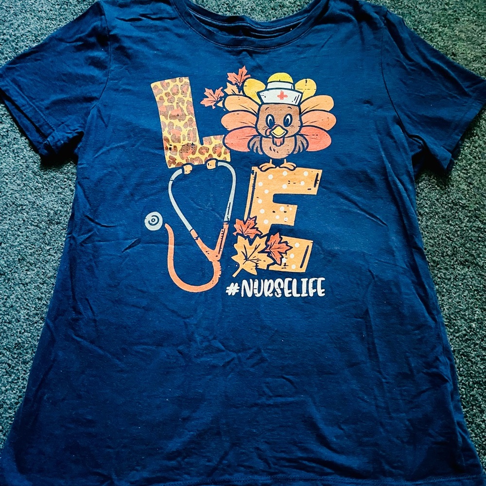 Thanksgiving nurse shirt